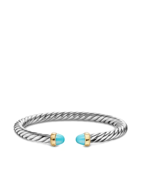 Brăţară David Yurman argintiu