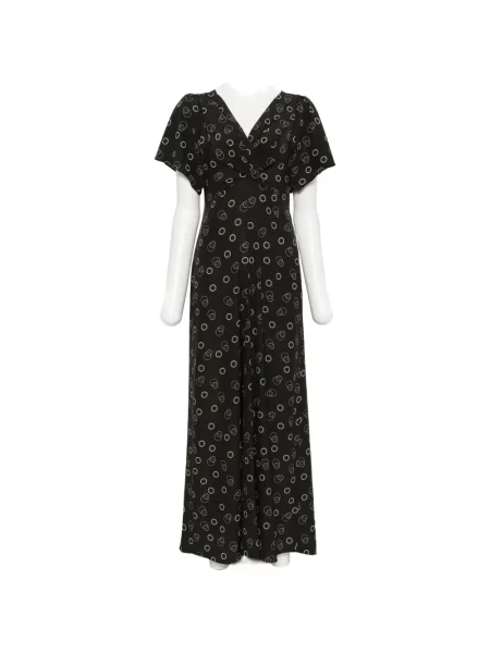 Μάξι φόρεμα Isabel Marant μαύρο