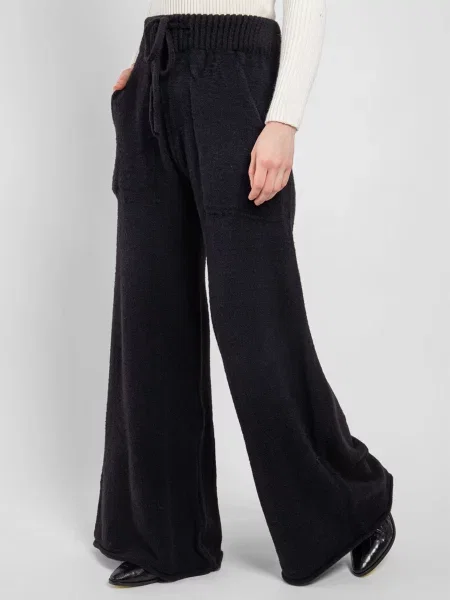 Just Before Штани палаццо чорний