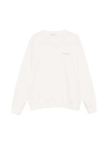 Bluza nierozpinana Ih Nom Uh Nit z logo biała