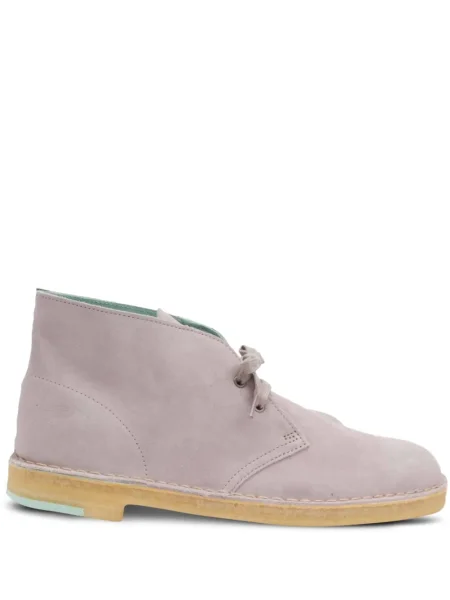 Ghete desert Clarks Originals din piele de căprioară violet