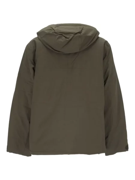 Geacă The North Face cu glugă verde
