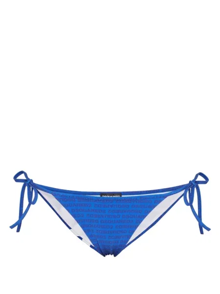 Bikini Dsquared2 cu imagine albastru