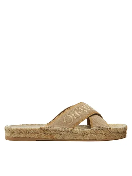 Off-White Espadrilles Bézs fehér