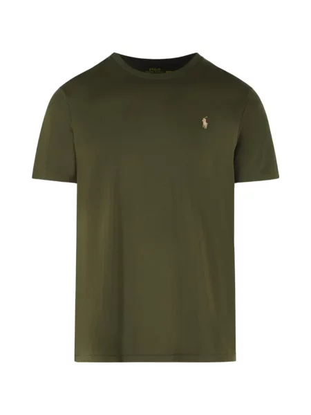Tricou polo Polo Ralph Lauren cu broderie verde