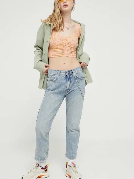 Блузка Billabong візерунок рожевий