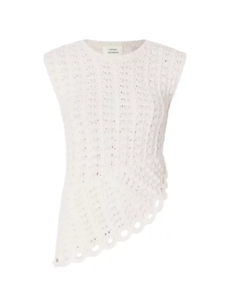 Top Loulou De Saison tricotate cu volane
