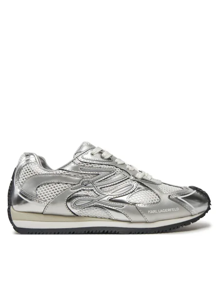 Sneakersy KARL LAGERFELD strieborná