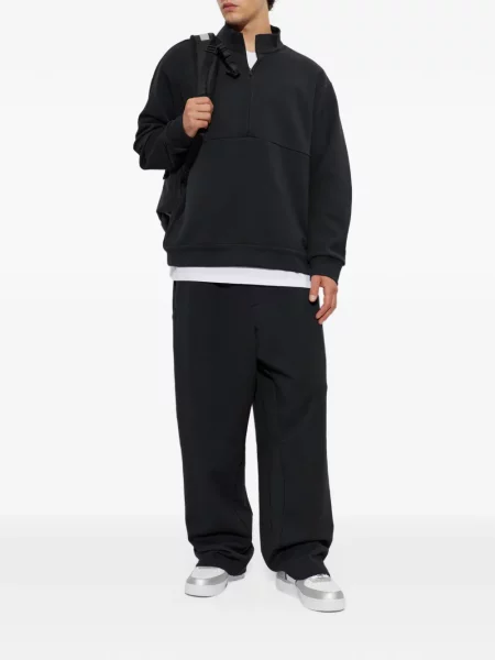 Scurt Sală de gimnastică tricou Nike cu șireturi negru
