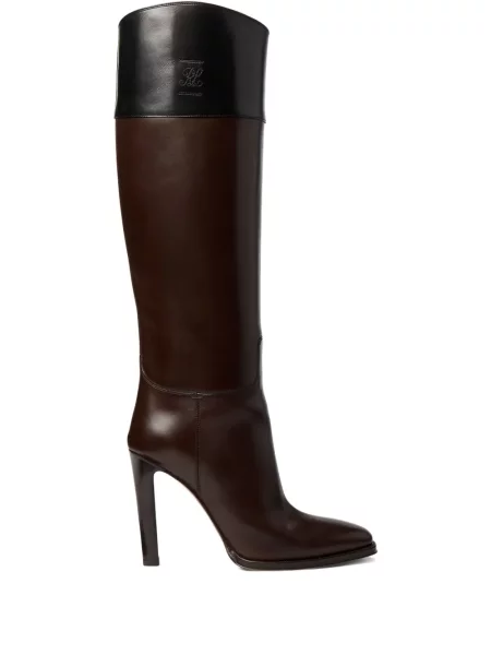Botine Ralph Lauren Collection maro