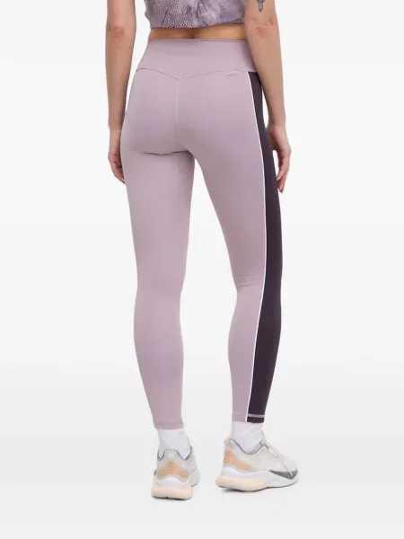 Τρέξιμο ριγέ παντελόνι Adidas με σχέδιο μωβ