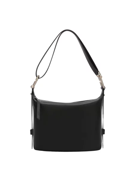 Torebka hobo Furla skórzana czarna