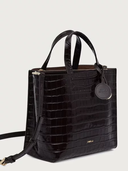Kabelka Furla Divide It S hnedá