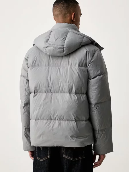 Calvin Klein kurtka puchowa szara