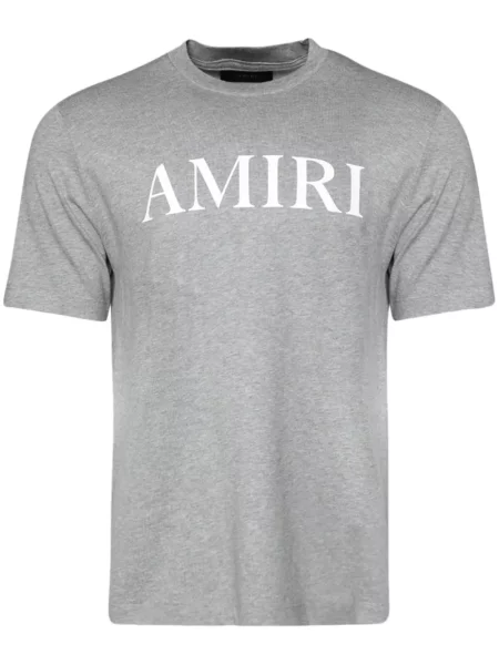 Tricou Amiri cu imagine gri