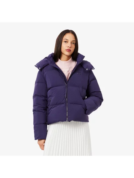 Lacoste куртка Relaxed Fit фіолетова