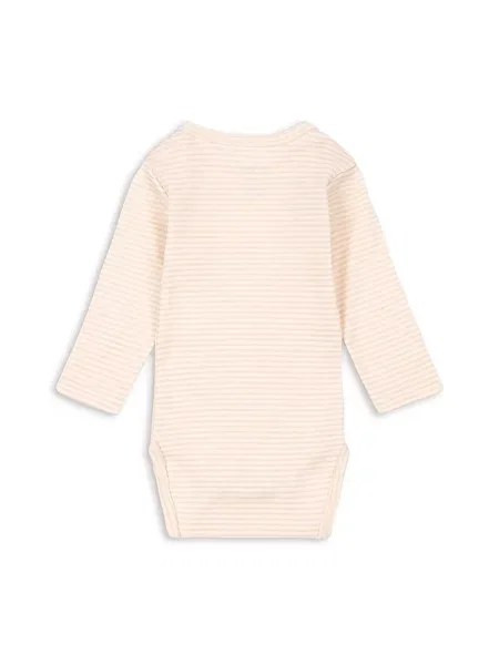 Fanga Fontana body kojenecké FIO STRIPE LS BODY OCS béžový