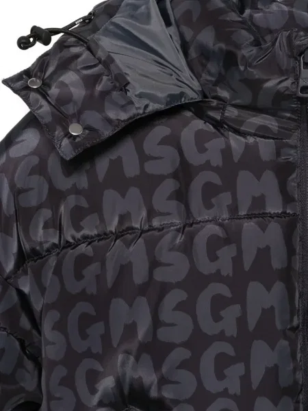 Kurtka dziecięca Msgm czarna