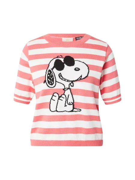 PRINCESS GOES HOLLYWOOD Sveter Snoopy pitaya / čierna biela