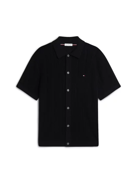 TOMMY HILFIGER Geacă tricotată negru