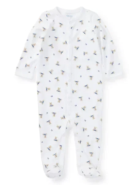 Koszulka polo dziecięca Polo Ralph Lauren biała