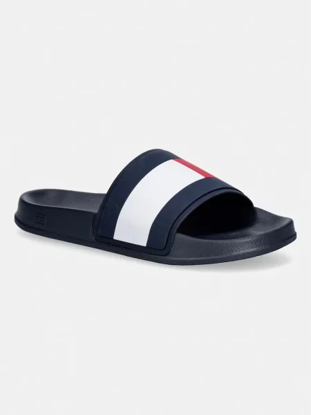 Šľapky Tommy Hilfiger Core Hilfiger Flag Pool Slide modrá