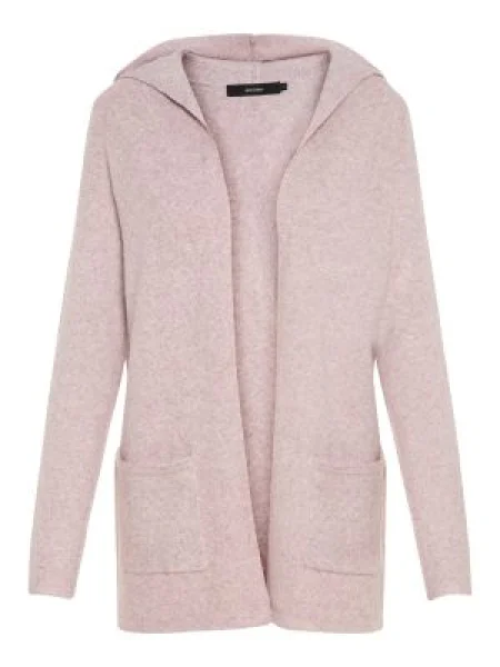 VERO MODA Geacă tricotată Doffy pudră roz