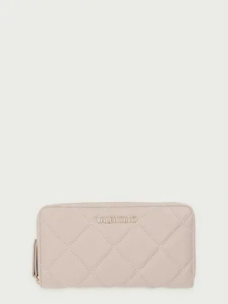 Valentino Bags Peněženka z imitace kůže béžová