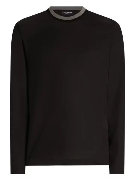 Tricou Dolce & Gabbana lung negru