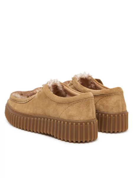 Polobotky Clarks béžové