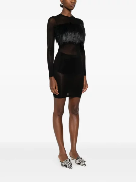 Mała mały sukienka mini Burc Akyol garniturowa czarna