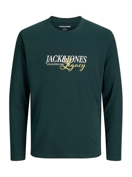 Jack & Jones Junior Tricou JJJade galben deschis / verde pin alb