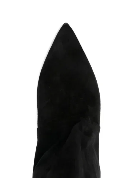 Botine Alchimia din piele de căprioară negru