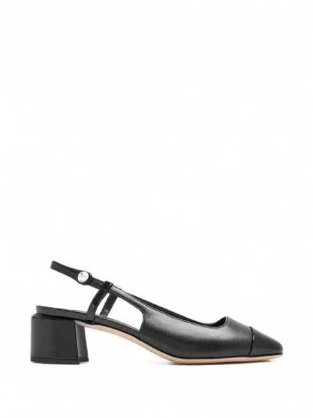 Pantofi cu toc Jimmy Choo slingback negru