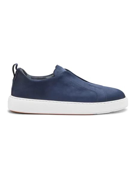 Sneakersy Santoni niebieskie