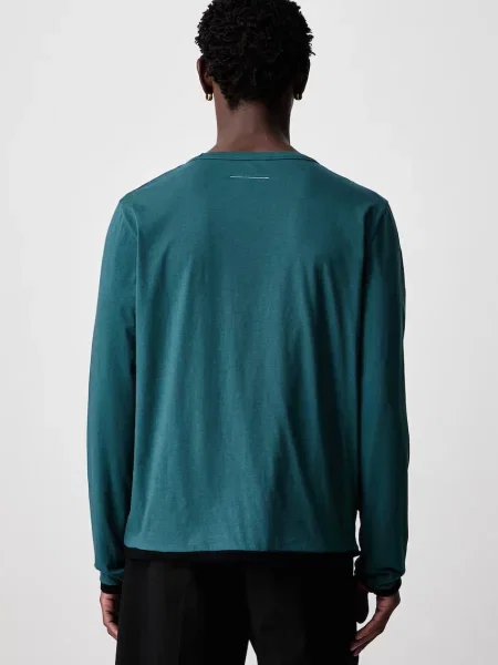 Maison Margiela longsleeve niebieska