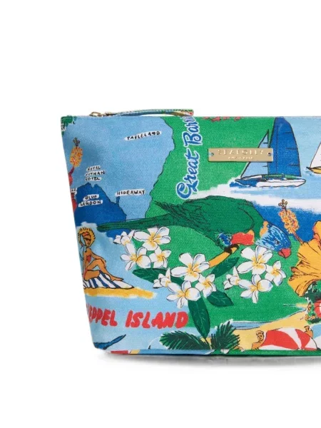 Пътна чанта Seafolly с принт синьо