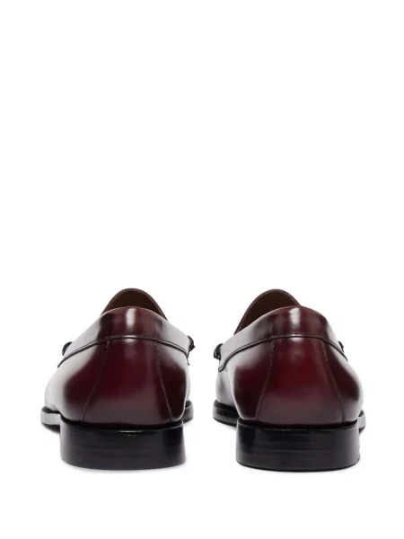 Pantofi loafer G.h.bass din piele roșu
