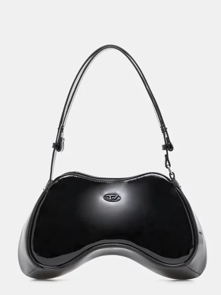 DIESEL Geantă de umăr PLAY' negru