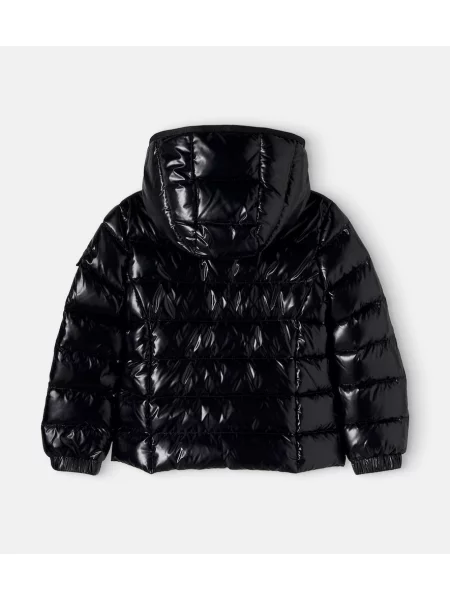 Pūkinė striukė Moncler Enfant juoda