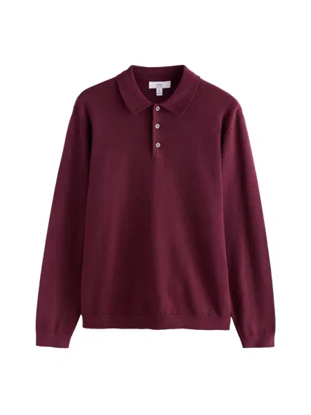 Next Pulover Essential burgundy roșu
