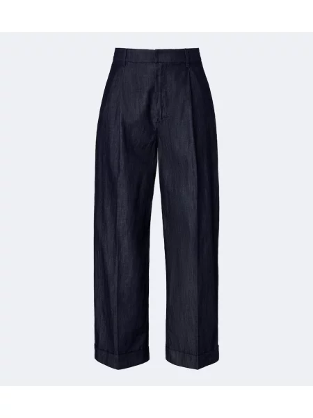 Blugi cu picior larg 's Max Mara albastru