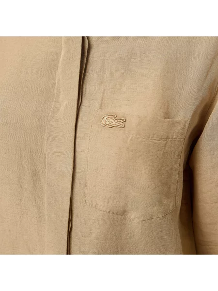 Lacoste Koszulka Lacoste czerwona