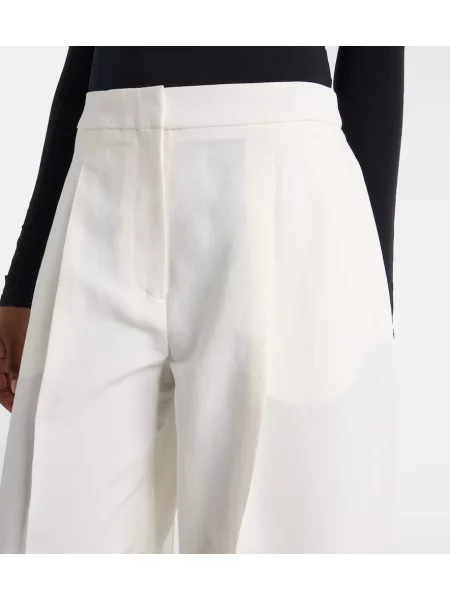 Pantaloni Alaïa alb