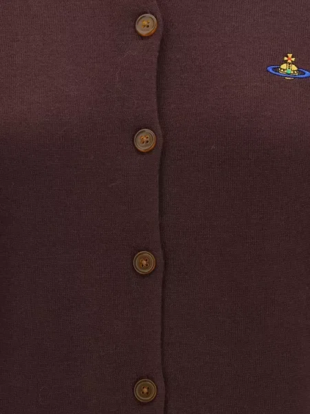 Vilnonis kardiganas Vivienne Westwood ruda