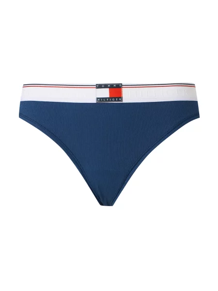 Tommy Hilfiger Underwear Tanga Heritage bleumarin / roșu alb