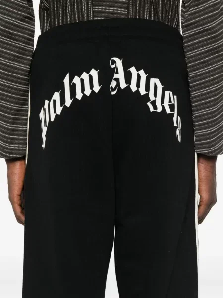 Pantaloni Palm Angels cu dungi negru