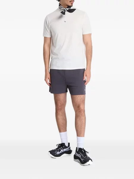 Pantaloni scurți Represent din jerseu gri