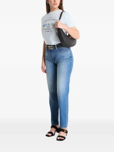 Tricou Guess cu imagine albastru
