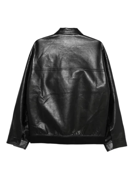 Geanta de piele Nanushka negru